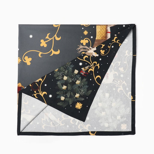 Скатерть новогодняя «Этель» Fairy tale: 150×180 см +/-3 см с ВГМО, 100% хлопок, саржа 190 г/м²