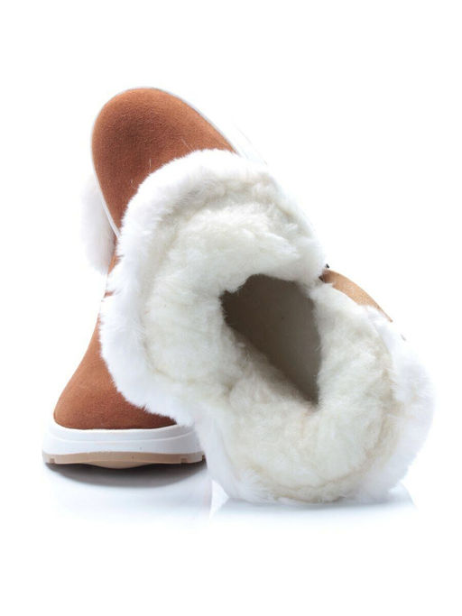 10-M7 BROWN Ботинки зимние женские - No name фото 11