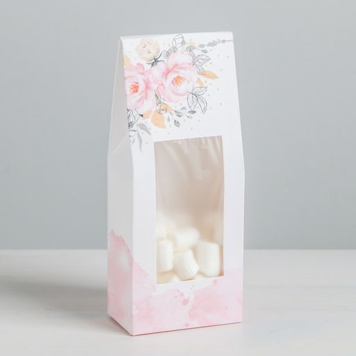 Цена за 5 шт. Коробка складная With Love, 6 14,5 3,5 см - Дарите счастье фото 2