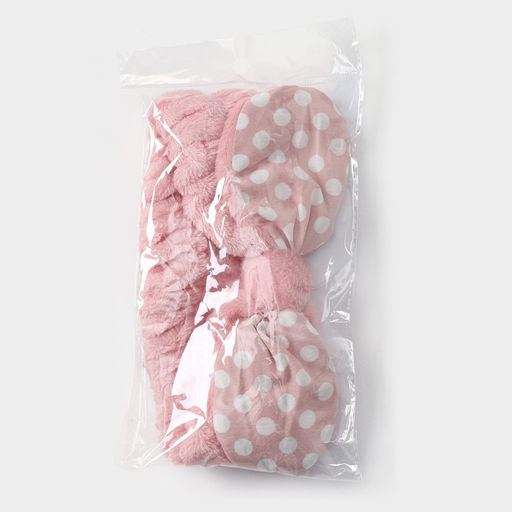 Повязка для умывания «Горошек», цвет МИКС