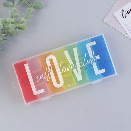 Таблетница Love, 16.5 × 7.5 см.