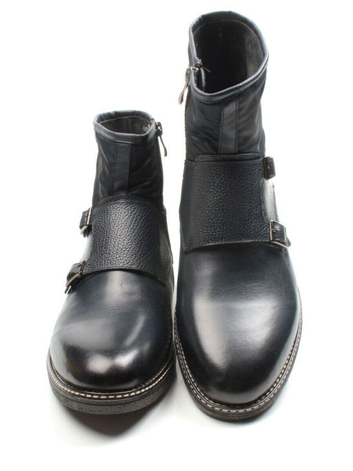 Ботинки демисезонные 01-H9029-D23-SW4 натуральная кожа высота 19 см