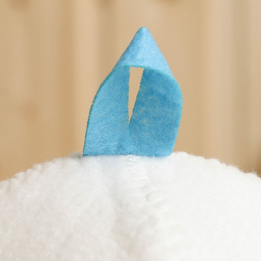 Шапка для бани с аппликацией стрекозы Алёнушка, войлок - Simaland фото 4