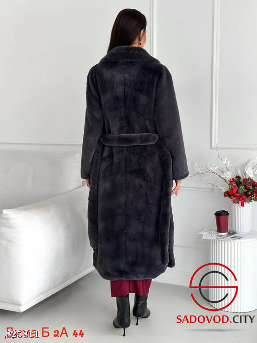 Шуба женская из искусственного меха