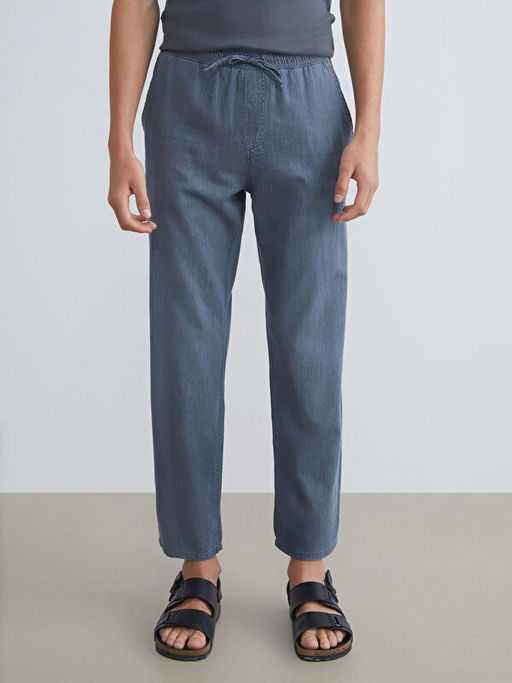 Loose Fit Erkek Jean Pantolon