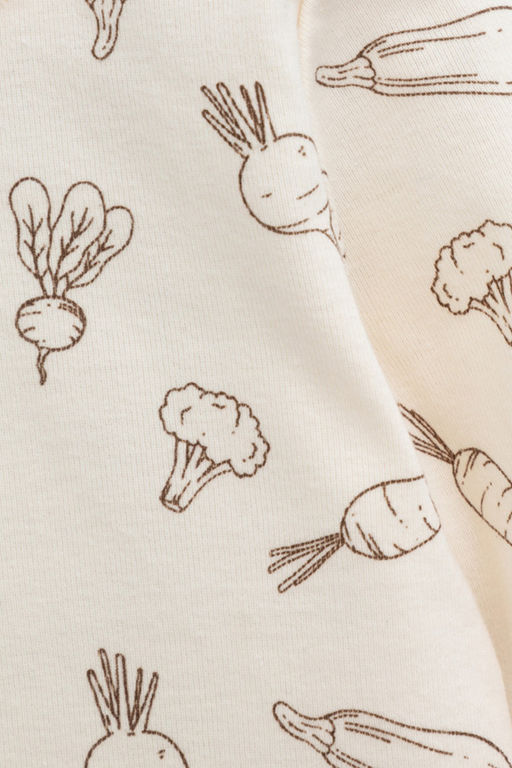 Crockid _ К 301949/осенний урожай на античном белом джемпер яс  фото 2