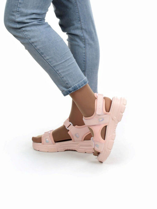 08-PED95-3 PINK Босоножки (натуральная кожа, стелька натуральная кожа) - Фабричный китай фото 4