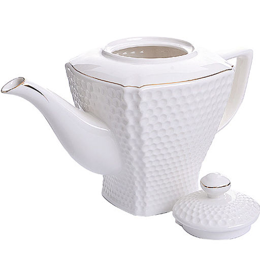 30554 Заварочный чайник фарфор 1050 мл LR (х12) - Mayer&boch фото 2