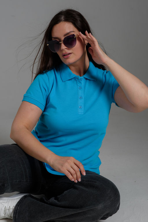 14402 футболка поло женская