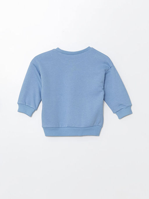 Uzun Kollu Basic Erkek Bebek Sweatshirt - Waikiki фото 3