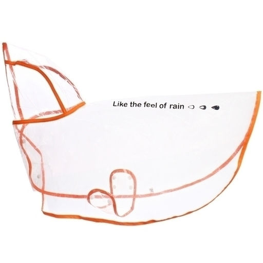 Дождевик для крупных пород собак "KOMFORT", прозрачный, р 3XL