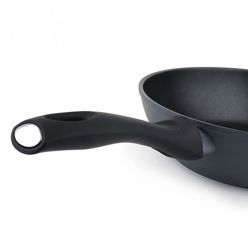 Сковорода с антипригарным покрытием д26см Maestro h7см, s2мм, дно д18,8см, s3,3мм, глубокая, кованный алюминий, бакелитовая ручка, TalleR (Китай) Подходит для всех видов плит, включая индукционную. - Домашняя мода фото 4