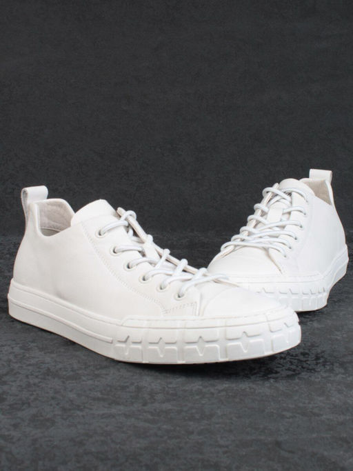 03-72699-2 WHITE Полуботинки спортивные мужские (натуральная кожа)