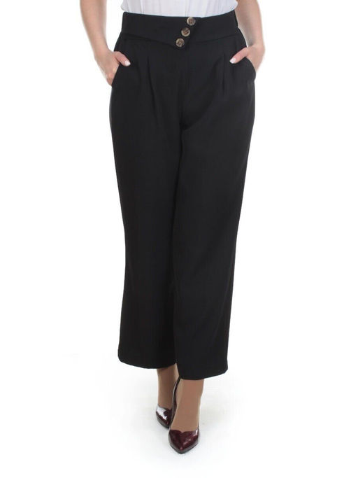 KD-1060 BLACK Брюки женские - Фабричный китай фото 2
