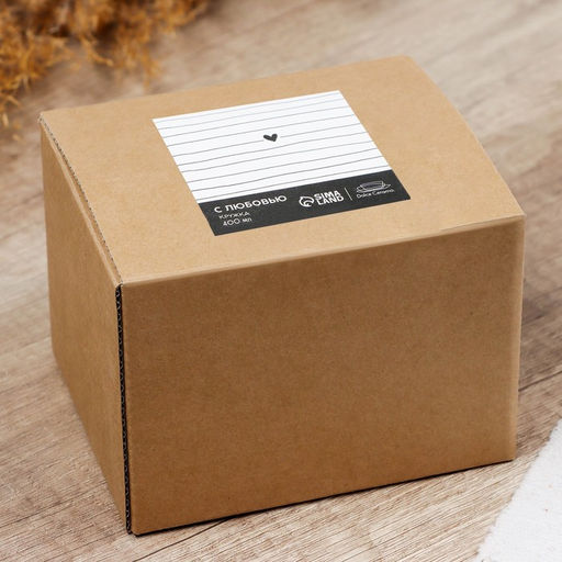 Кружка чайная керамическая С любовью, 400 мл, ручная работа