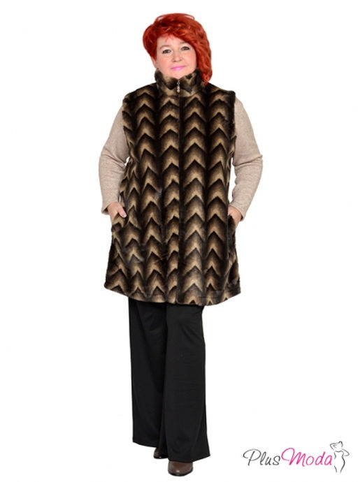 Жилет Модель №1775 размеры 44-84 - Plusmoda фото 58