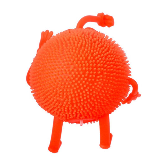 Цена за 19 шт. Ёжка «Улыбастик» световой, цвета МИКС