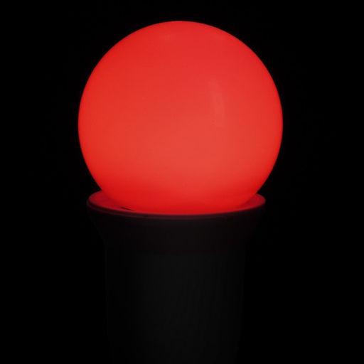Лампа светодиодная Luazon Lighting, G45, Е27, 1.5 Вт, для белт-лайта, набор 20 штук, свечение мульти