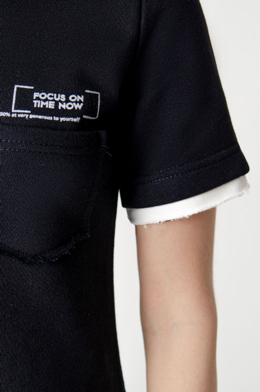 Арт. 8504 Платье женское 42-48 (4 шт) Цвет:черный