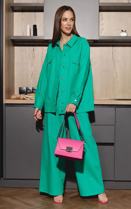 Костюм AURA 9144-176 зеленый  фото 3