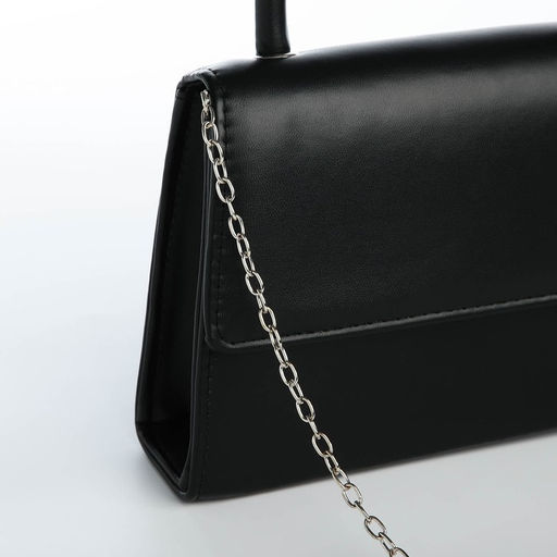 Сумка-клатч на магните, цвет чёрный - Simaland фото 3