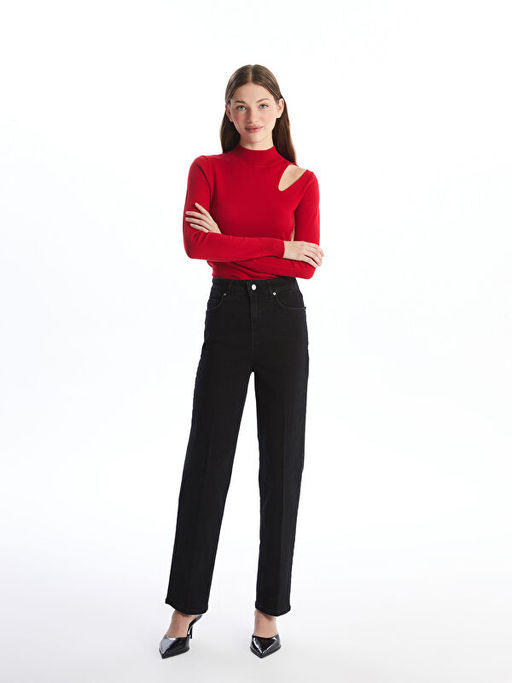 Slim Fit Kad?n Jean Pantolon