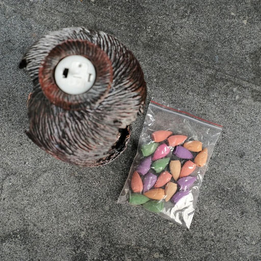 Подставка для благовоний TAKE IT EASY «Ваза», набор благовоний конусы, стелющийся дым, 29×13×12 см