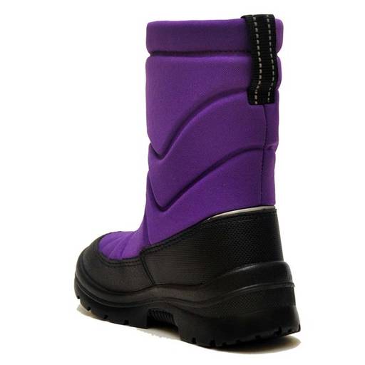 Зимние сапоги Nordman Lumi на липучке бордовые  фото 17