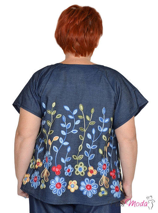 Туника Модель №1466 размеры 44-84 - Plusmoda фото 7