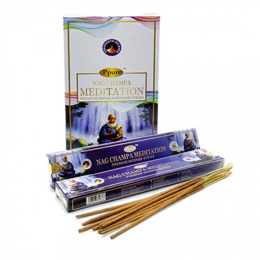 Благовония Ppure 15гр Meditation аромапалочки Медитация уп-12 шт