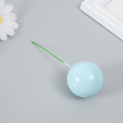 Декор для творчества «Шарики голубые», d=2; 3; 3.5 и 4 см, набор 20 шт.