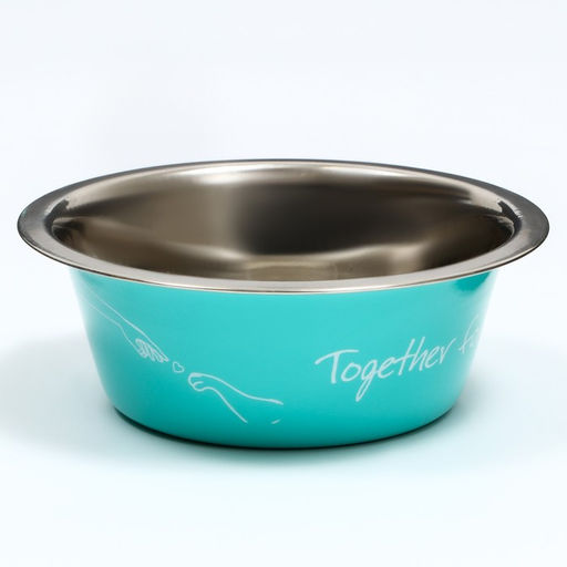 Миска стандартная Together forever, 350 мл, мятная