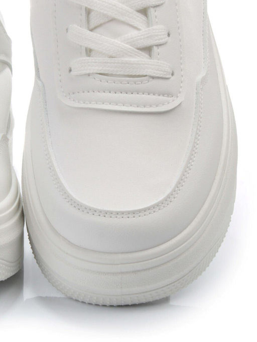 05-6180-30 WHITE Кроссовки женские (искусственные материалы) - No name фото 10