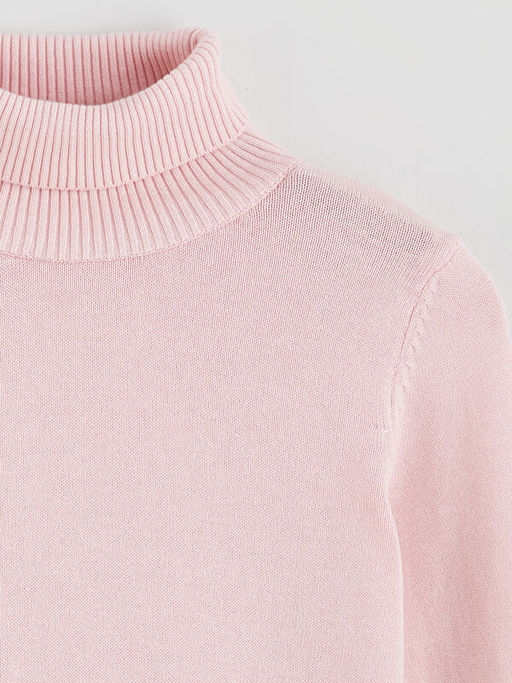 Bal?k?? Yaka K?z ?ocuk Triko Kazak