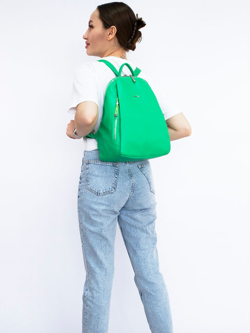LACCOMA рюкзак Алекса-Ф826-изумрудный эко кожа хлопок