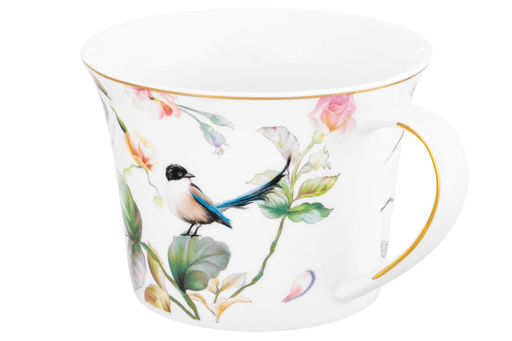 Чайн. пара 4 пр. 270 мл 12,5*9,5*7 см Певчие птички NEW BONE CHINA - Elan gallery фото 8