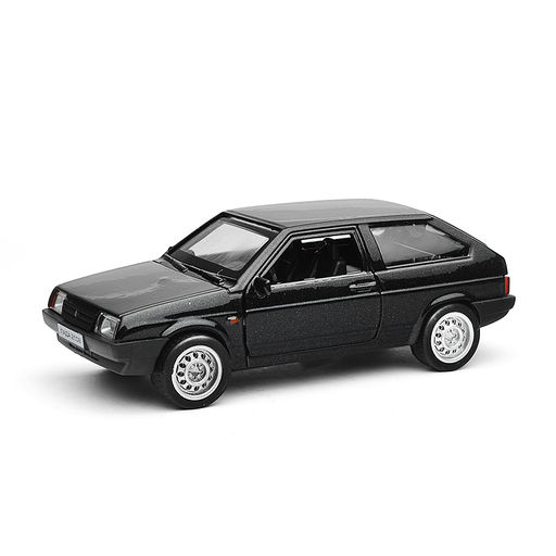 Машина металл LADA 2108 "Спутник" 12см, (свет-звук,откр. дв, баг.) инерц., в коробке