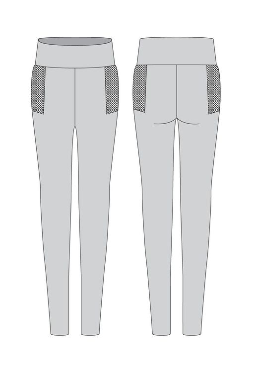 Лосины L.97 василек - Argo classic фото 4