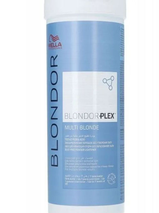 Обесцвечивающая пудра Blondor Plex без образования пыли 400 гр, Wella Professionals  фото 2