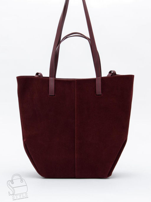 Сумка женская кожаная 2403YF angola red  Polina&Eiterou