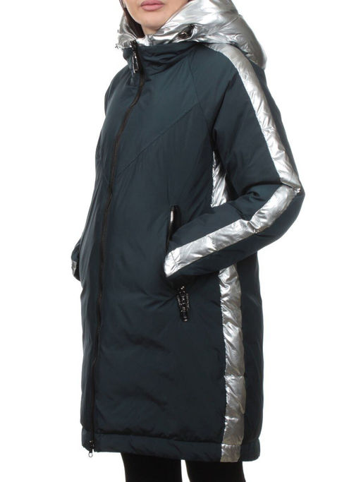 221С-050 BLUE GREEN Пальто зимнее женское (Био - Пух)