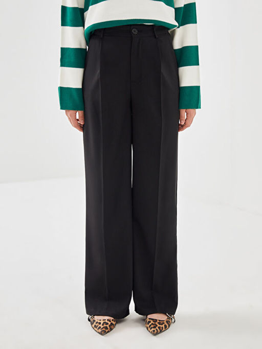 Loose Fit Geni? Pa?a Kad?n Pantolon