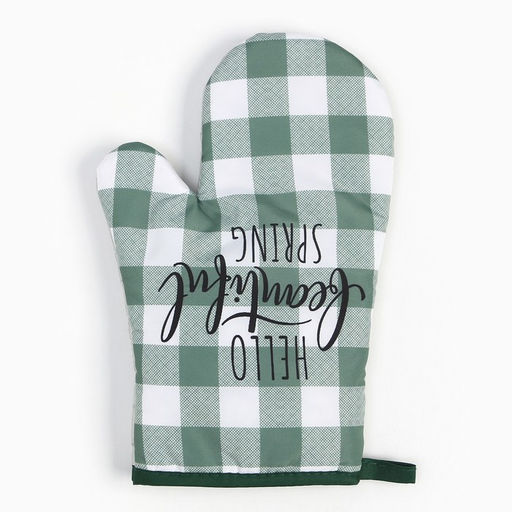 Варежка-прихватка Доляна Spring, 26х16 см, 100% п/э  фото 2