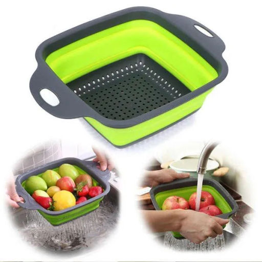 Дуршлаг силикон с ручками, Зелёный MB 31490-1 MAYER & BOCH - Mayer&boch фото 5