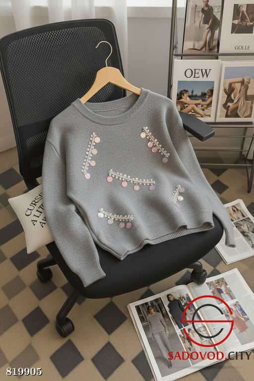 Новогодняя кофта женская