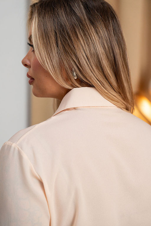 Блузка ОБ-007 пудра