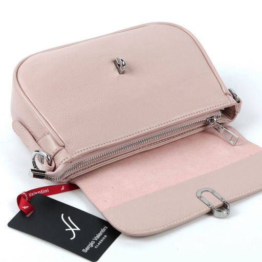 Женская кожаная сумка Sergio Valentini SV-K-045-106 Лайт Пинк