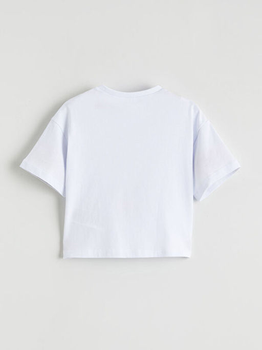 Bask?l? K?z ?ocuk ?ortlu Pijama Tak?m?