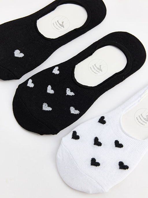 Kaymaz Topuk Kad?n Babet ?orap 3l?