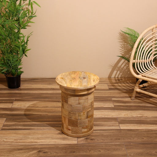 Столик кофейный, 38×38×45 см, манговое дерево